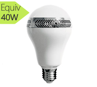 Ampoule led musicale, 14W, E27, 400 lm, blanc chaud/RGB